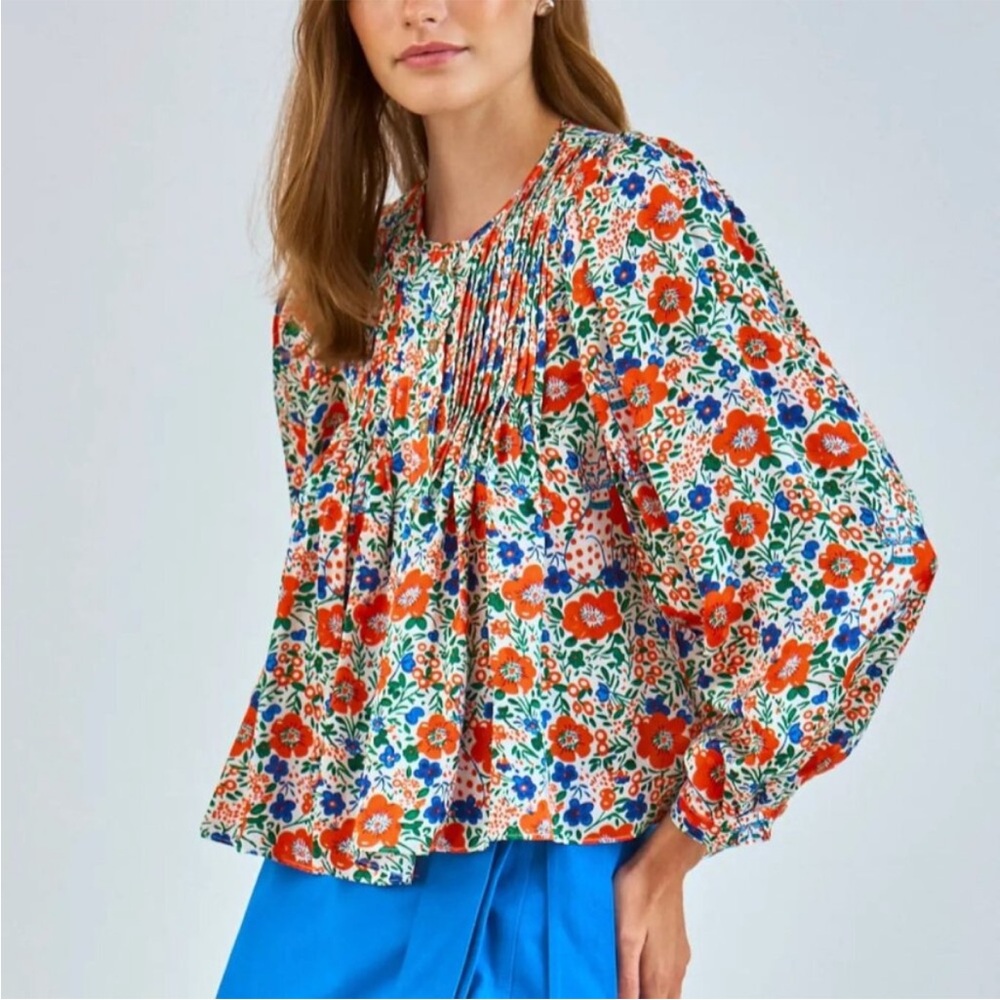 HUNTER BELL Multicolor Floral Blouse